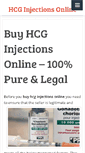 Mobile Screenshot of buyhcginjectionsonline.net