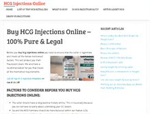 Tablet Screenshot of buyhcginjectionsonline.net